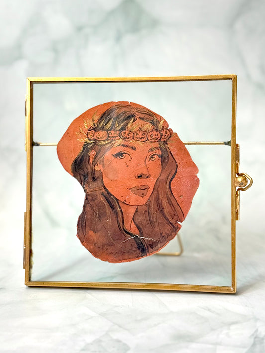 Original Leafling - Queen of Halloween (includes frame)
