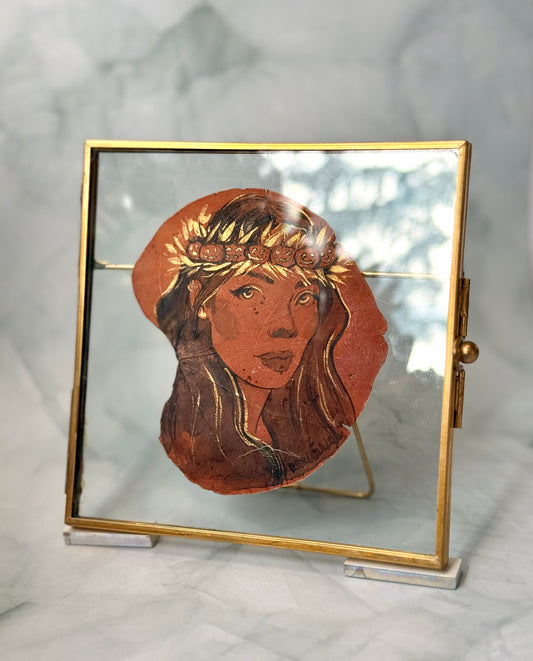 Original Leafling - Queen of Halloween (includes frame)