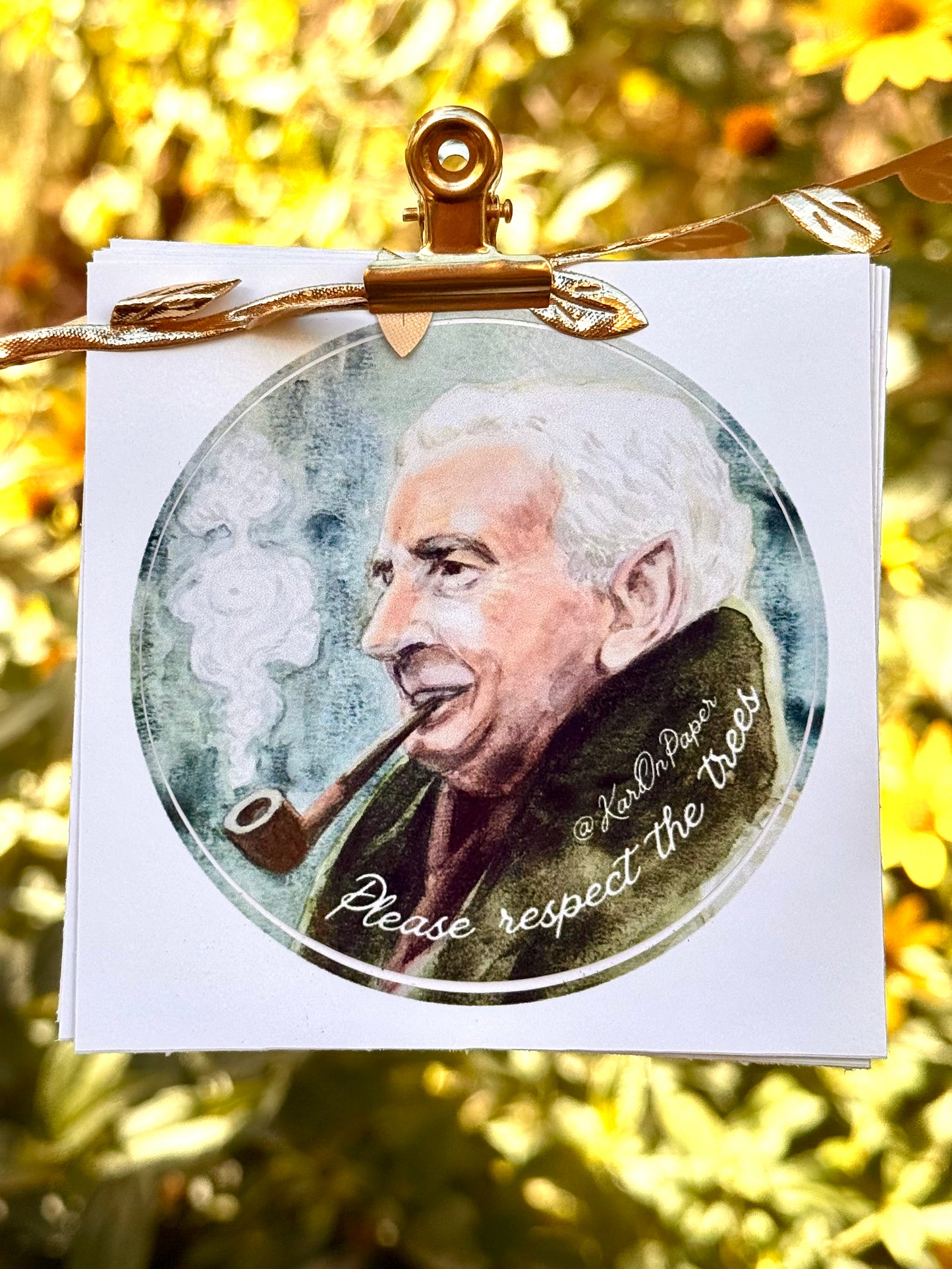 Lord of the Rings 3” Vinyl Circle Sticker