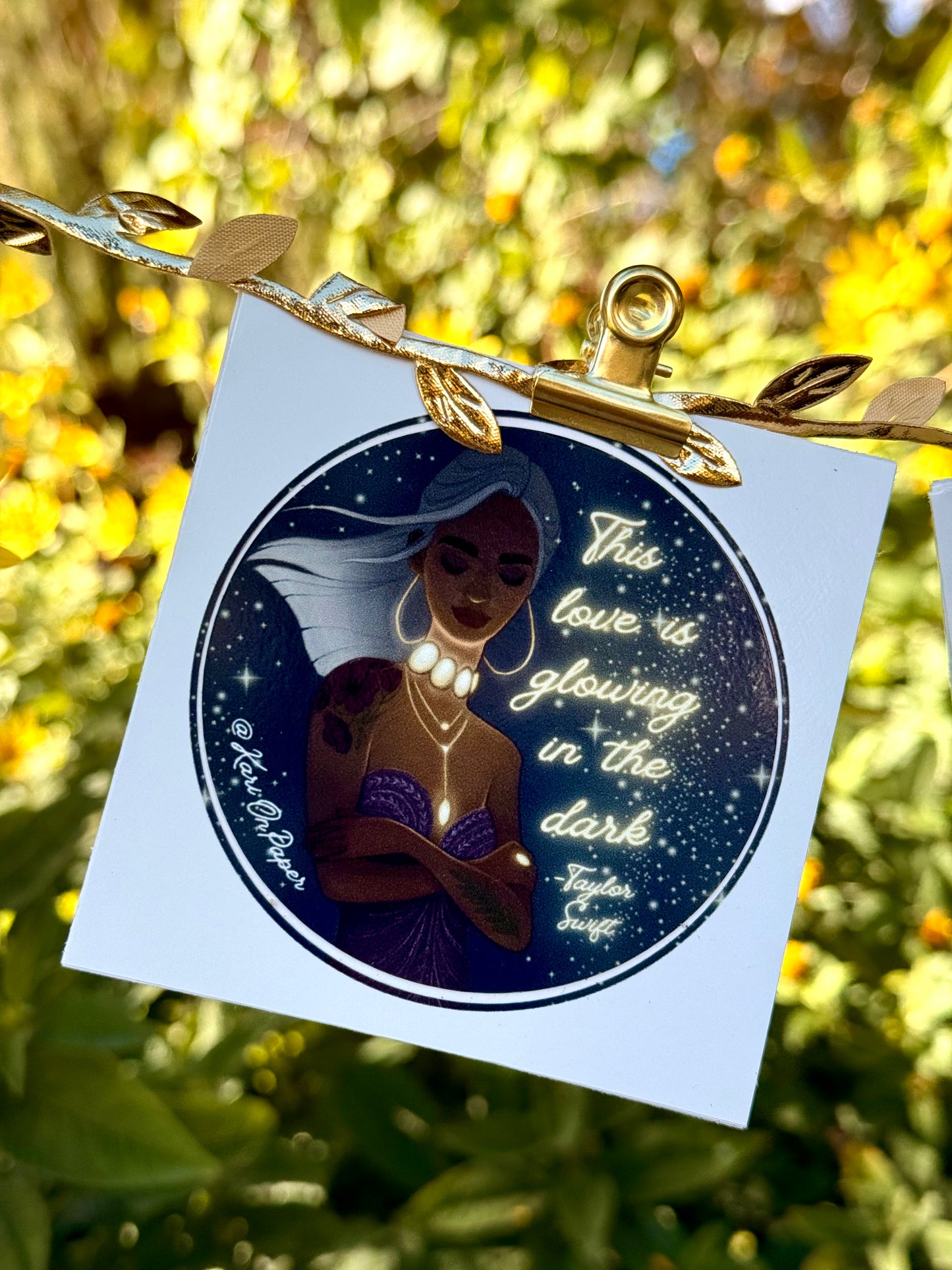 Taylor Swift 3” Vinyl Circle Stickers