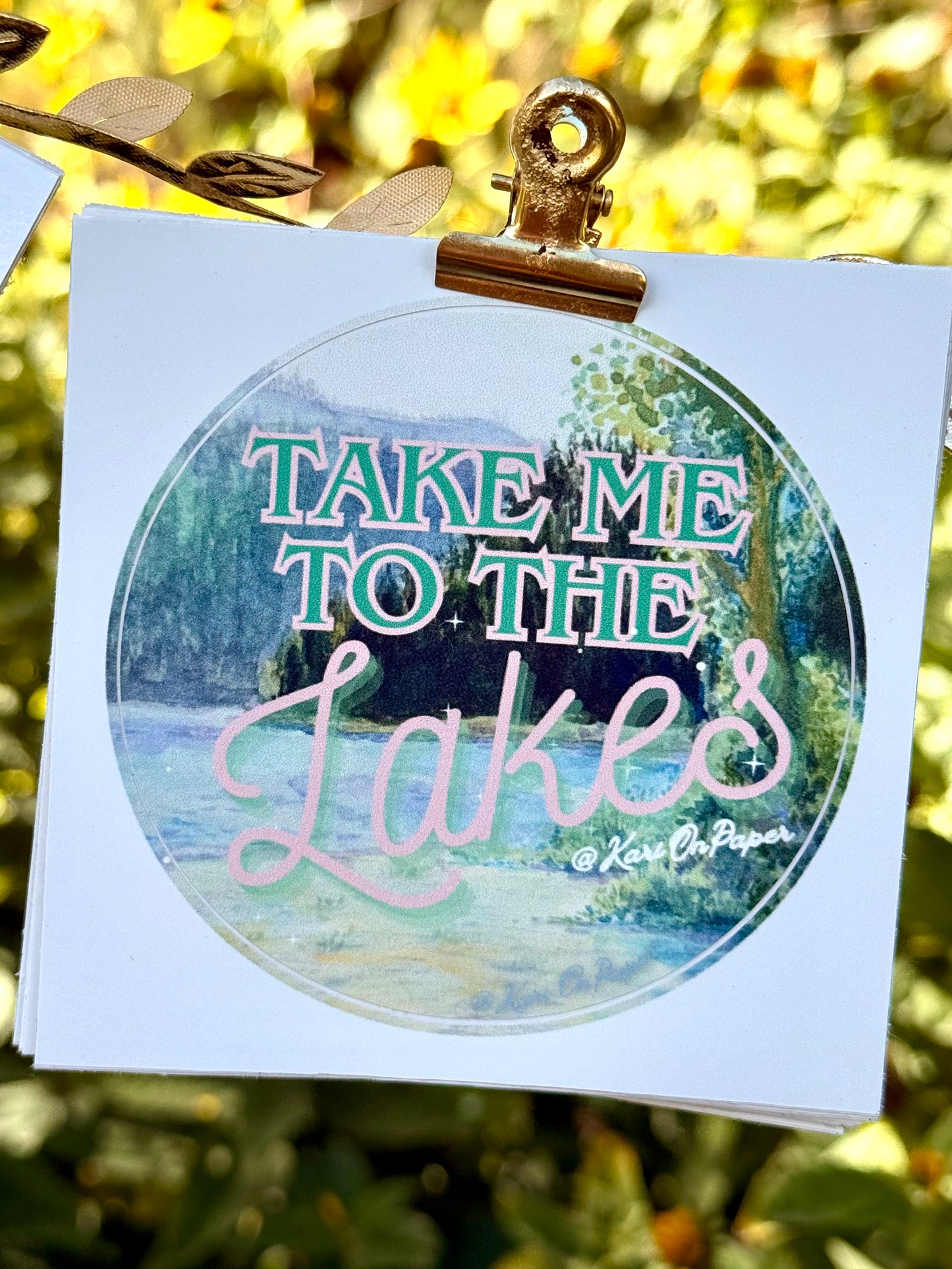 Taylor Swift 3” Vinyl Circle Stickers