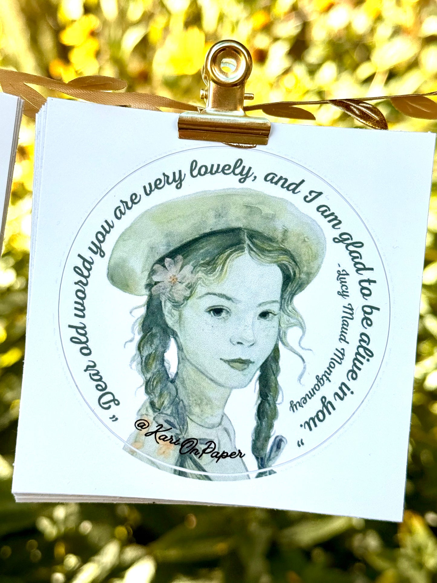 Fan Art Variety 3” Circle Vinyl Stickers